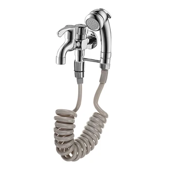 

Bidet Sprayer/Shower Hose, Stainless steel Shower Head with 2m Shower Hose Bathroom For Toilet Bidet Sprayer Bathroom Faucet