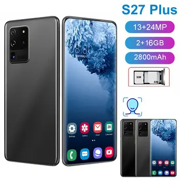 

S27plus 6.8 inch Perforated screen 2+16GB mobile phone smart phone Face recognition phone