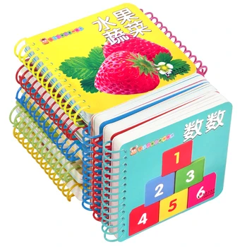 

10 Books/set Early Education Baby Preschool Learning Chinese Characters Cards With Picture Libros Livros Livres Libro Livro Art