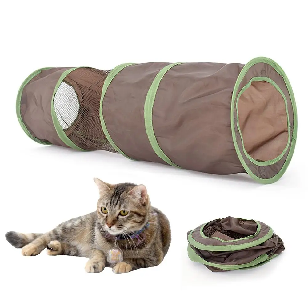 cat tunnel with tent