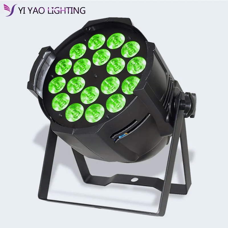  18x12W Led Par Light 18*12W RGBW 4in1 DMX 512 Wash Light Party Disco Dj Club Light Professional Stage Lighting Effect