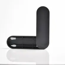 Многоразовый двухсторонний ватный тампон для чистки ушей косметический ящик для хранения силиконовые тампоны все типы кожи палочки Китай