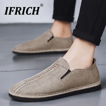 

New Trend Casual Shoes Men Slip-on Fashion Men Sneakers Good Quality Luxury Brand Men Shoes Black Casual Shoes For Youth 2020