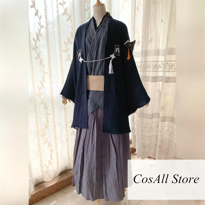 Карнавальный костюм самурая FF14 Final Fantasy XIV Yanxian Merchant's Haori для косплея кимоно