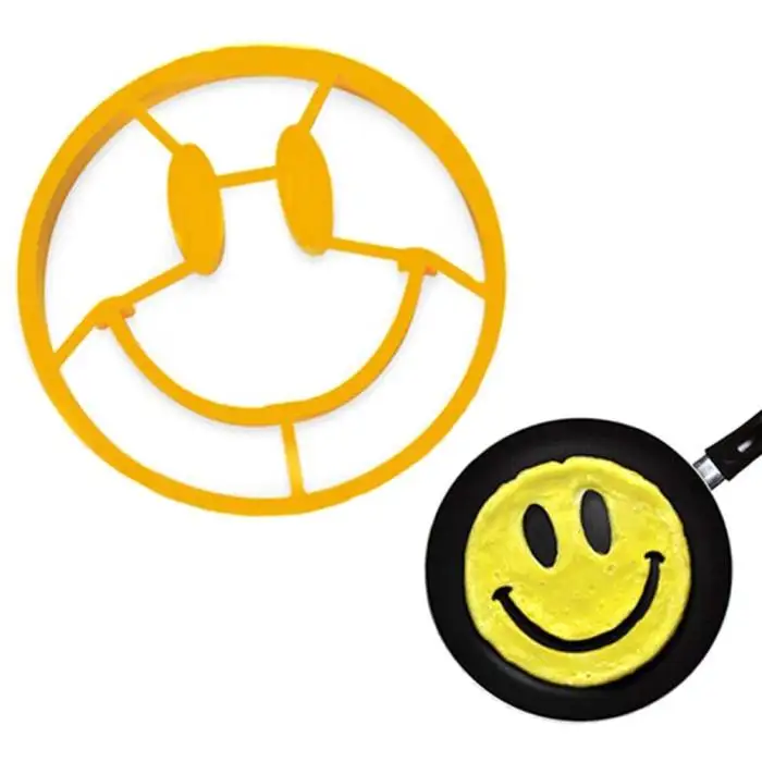 Силиконовая форма для жареного яйца, формы для выпечки, формочки, кольцо для блинов, кухонный инструмент для приготовления пищи JAN88