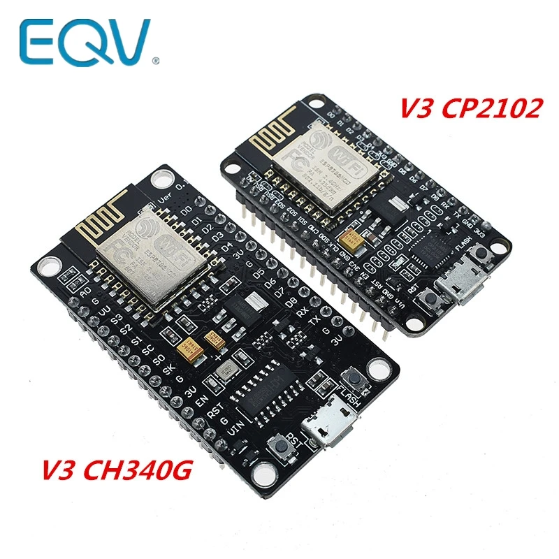 V3 Беспроводной модуль nodemcu 4 м байт Lua WI-FI Интернет вещей Совет по развитию основе ESP8266 ESP-12E для arduino совместимый