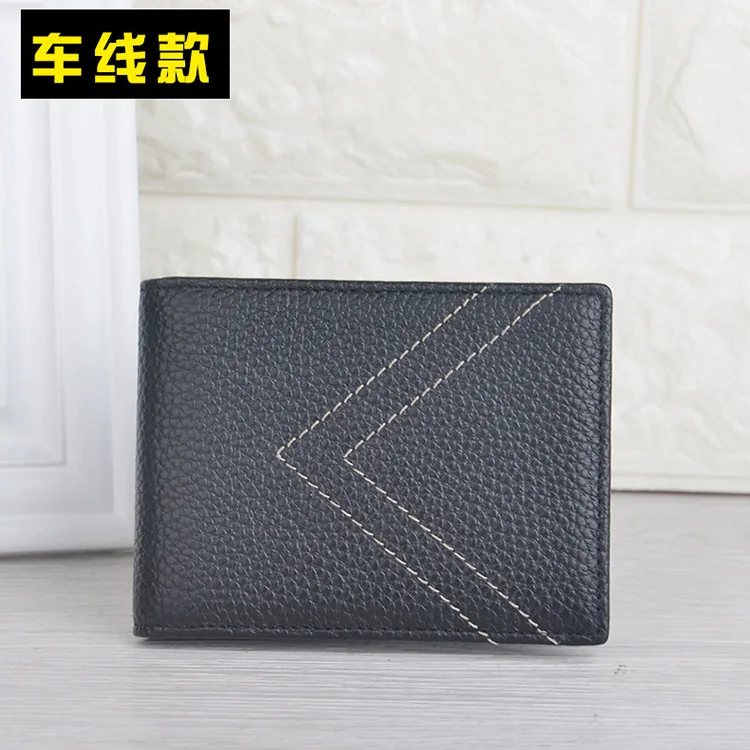 

New Style Genuine Leather Driver's License Leather Case Vehicle Licens Bag Full-grain Leather Men Ultra-Thin License Case ID Car