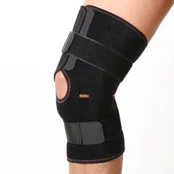 1 шт. djustable поддерживающий наколенник фиксатор защита, Надколенник пластиковая стальная поддержка колена артрит коленный шарнир для ног