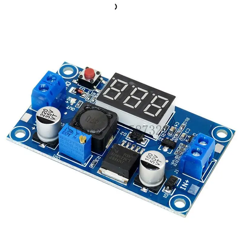 Lm2596 Dc Dc Step Down Converter Regolatore Di Tensione Display A Led Voltmetro 4.0 ~ 40 A 1.3-37V Buck Alimentatore Regolabile