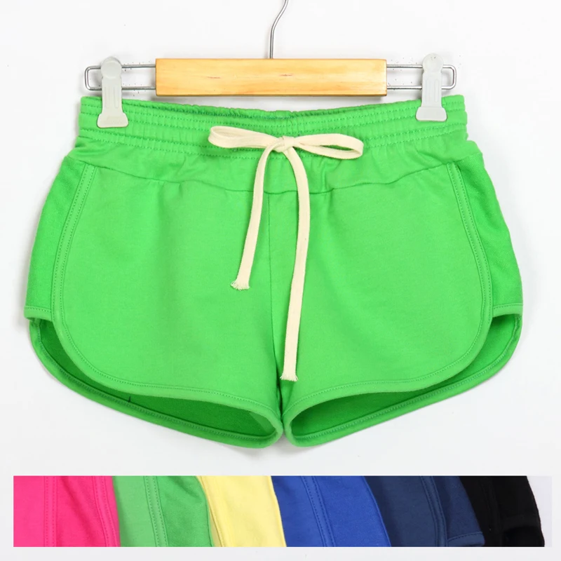 New2020 Women Saft Seamless Nylon High Waist Shorts Summer Silk Slim Beach Casual White Egde short shortsHot | Женская одежда