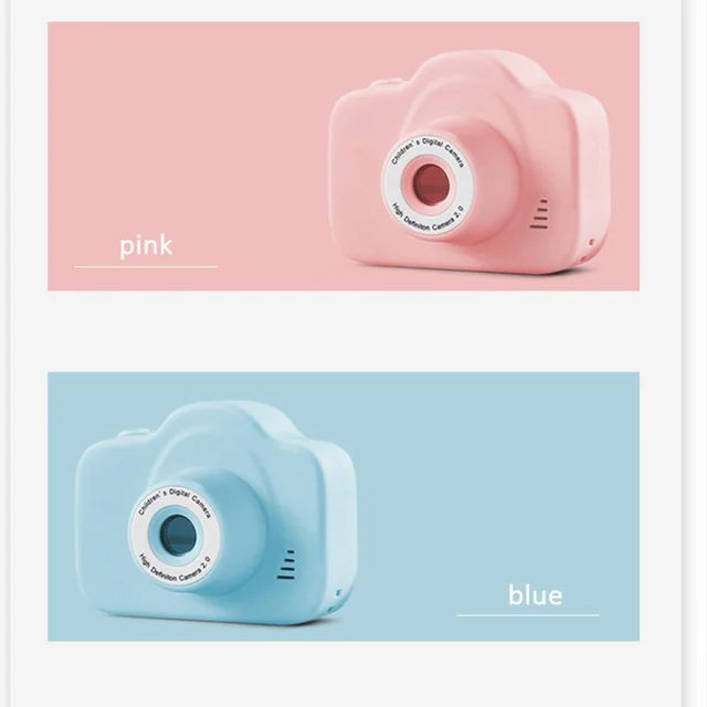 Kids Camera Digital Children Camera HD 1080P Video Camera Toys Mini Cam Color Display Children Birthday Gift Kids Toys For Kids 4