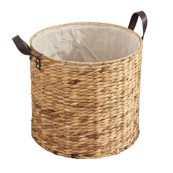 

1Pc Storage Basket Woven Basket Household Storage Tools Laundry Storage Basket for Home Indoor Storage