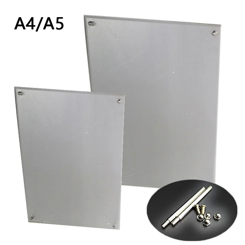 А5/А4 акриловая фоторамка сертификат постер для кемпинга витрина с 1 набором