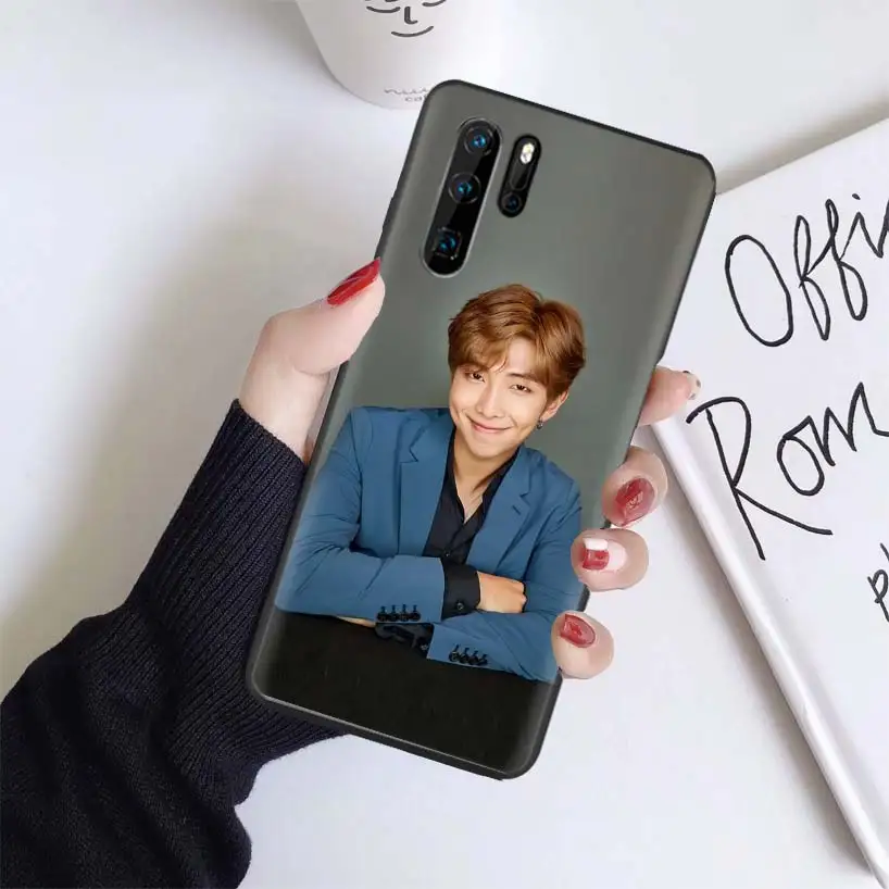 Rap Monsters RM Kpop Black Coque Case For Huawei Mate 30 20 10 P30 P20 P10 Pro Lite P Smart Z Soft Phone Cover
