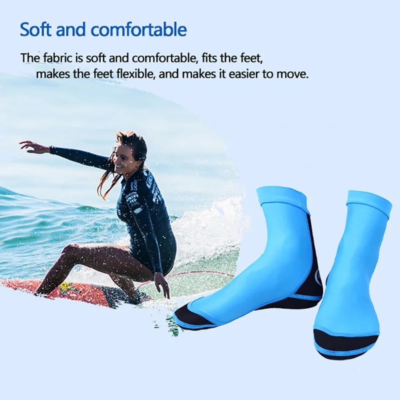 

Sport Diving Socks dive sock Neoprene nylon 1.5MM With Webbed Feet Snorkeling Socks Diving shoes Beach Socks Water Sports