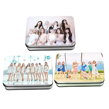 

40Pcs/set KPOP TWICE Girls Album Photo Card PVC Cards Self Made LOMO Card Photocard