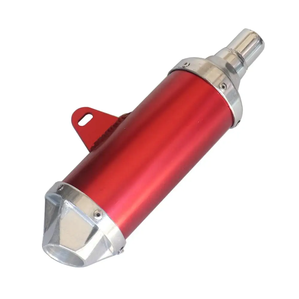 Di Alluminio Di Scarico Del Silenziatore Del Tubo Per Bbr Stile Cinese Kayo Bse Apollo Pit Bike Dirt Bike 110Cc 125Cc