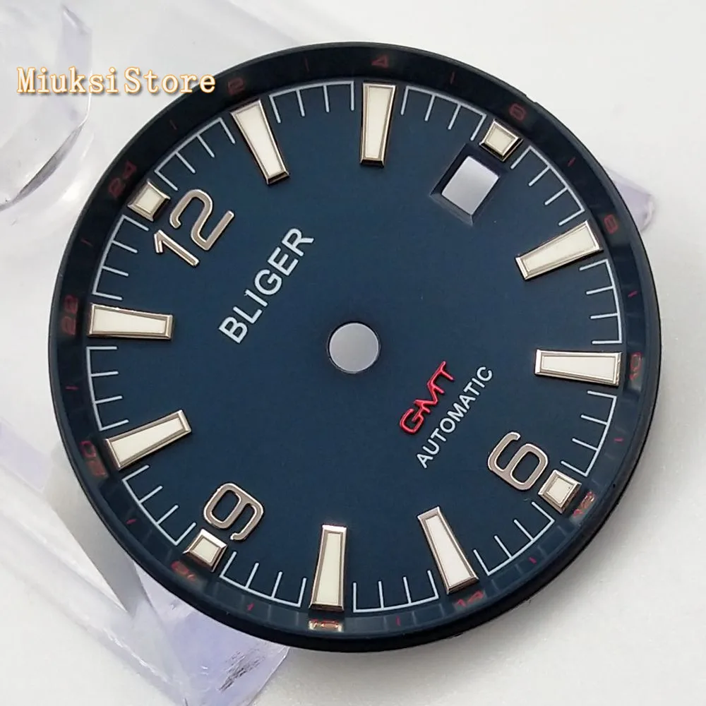 Bliger 1 шт. 31 мм стерильный циферблат подходит ETA 2836/2824 DG2813/3804 Miyota 8215 821A 8205 автоматический механизм P959