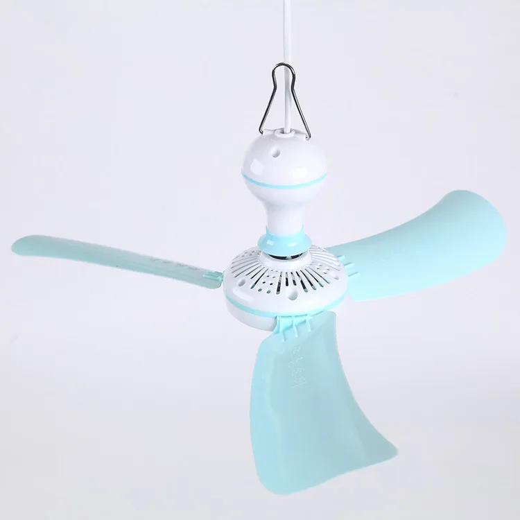 

Small Fan Student Dormitory Triple Small Ceiling Fan Mini Household Mosquito Nets Triple gua shan