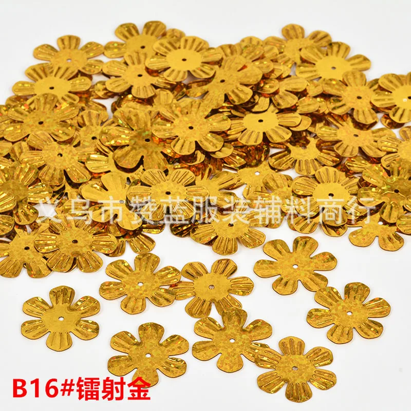 B16 22/30 мм plum блестки подходят для посылка сцены пайетки для поделок 20g JJ361 - Цвет: B16