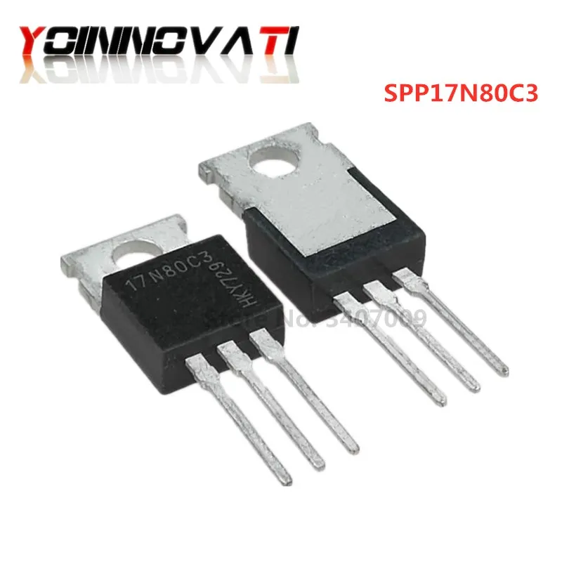 5 шт. SPP17N80C3 TO-220 SPP17N80 17N80 MOSFET N-Ch 800V 17A TO220-3 CoolMOS l | Обустройство дома