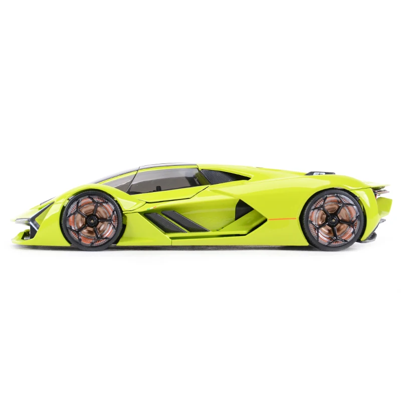 Bburago 1:24 Lamborghini Terzo Millennio Met Hray Alloy Luxury Vehicle Diecast Cars Model Toy Collection Gift 6