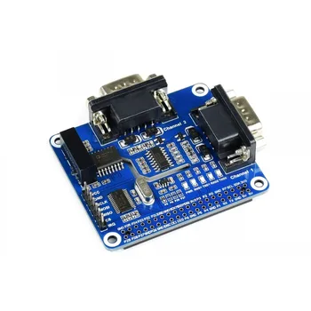 

2-Channel Isolated RS232 Expansion HAT for Raspberry Pi SC16IS752+SP3232 Solution with Multi Onboard Protection Circuits