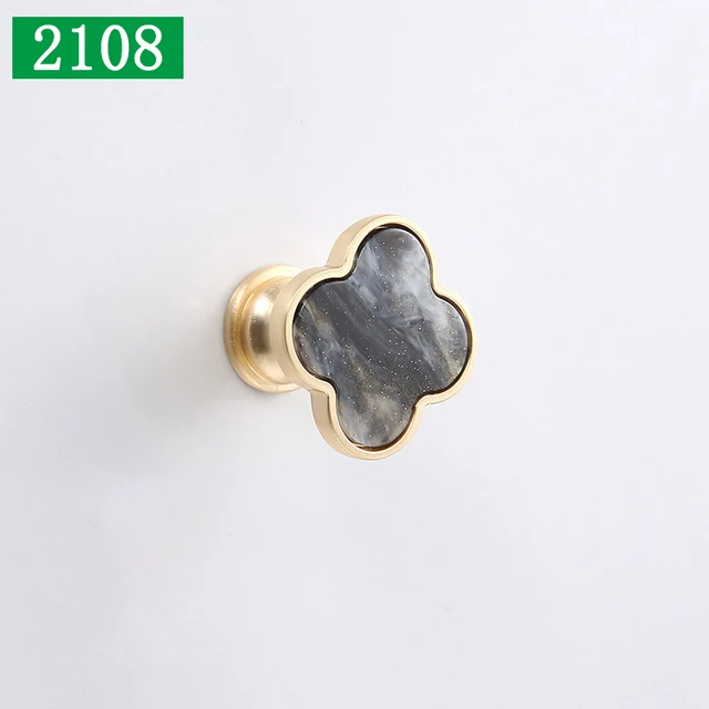 28 Colors European Style Cabinet Knobs and Handles Fashion Hanging Hooks Wall Decor Furniture Dressing Drawer Knob Kitchen Pull 2108-Knob