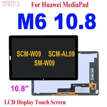 Bloc écran tactile LCD de remplacement, AAA + 10.8 pouces, pour Huawei MediaPad M6 10.8 SCM W09 SCM AL09 SM W09
