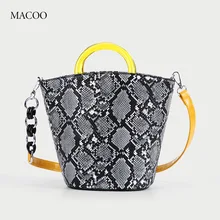 Сумка женская новая осенняя и зимняя сумка со змеиным узором модная сумка через плечо в европейском и американском стиле