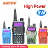 De Baofeng UV-5R Walkie Talkie dos vías de comunicador transceptor FM UV5r VHF UHF portátil CE FCC barato UV 5R caza CB Radio de jamón estación ► Foto 1/6