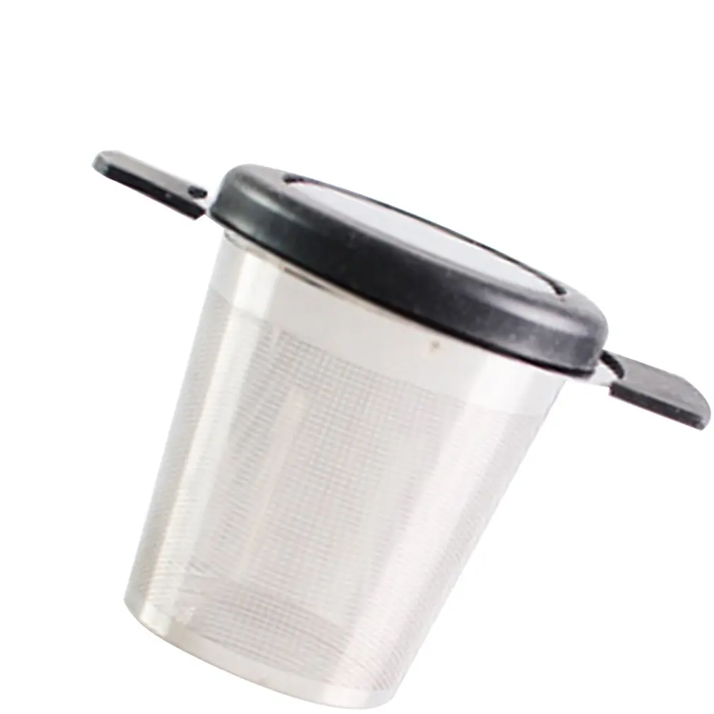 304 Stainless Steel Silicone Handle Tea Compartment Tea Strainer Tea Filter Tea Leaking Tea Maker Portable