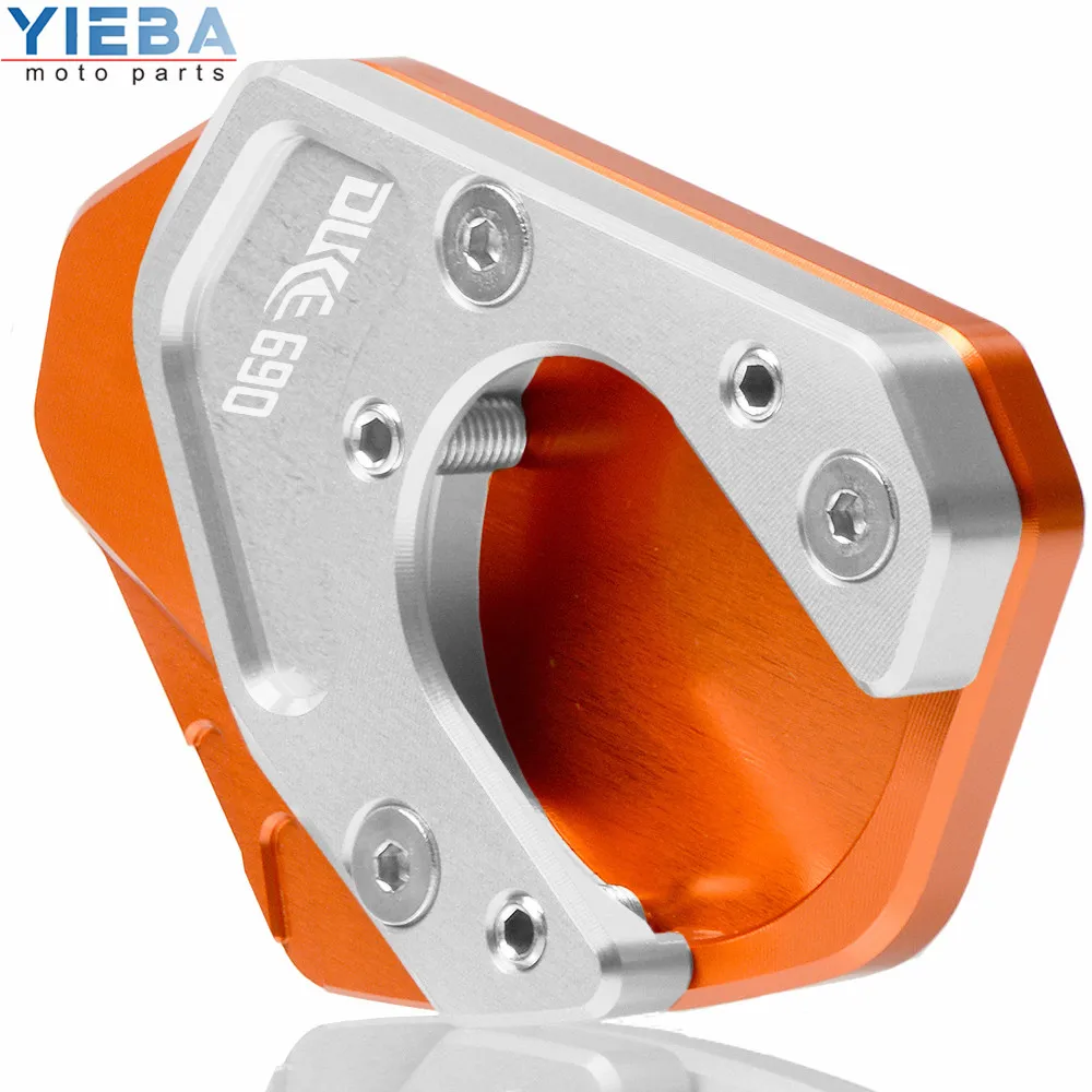 CNC алюминиевый moto rcycle Sidestand Kickstand ножная поддержка боковая подставка увеличение moto ЧАСТИ для KTM 690 Duke 2012 MY 2013