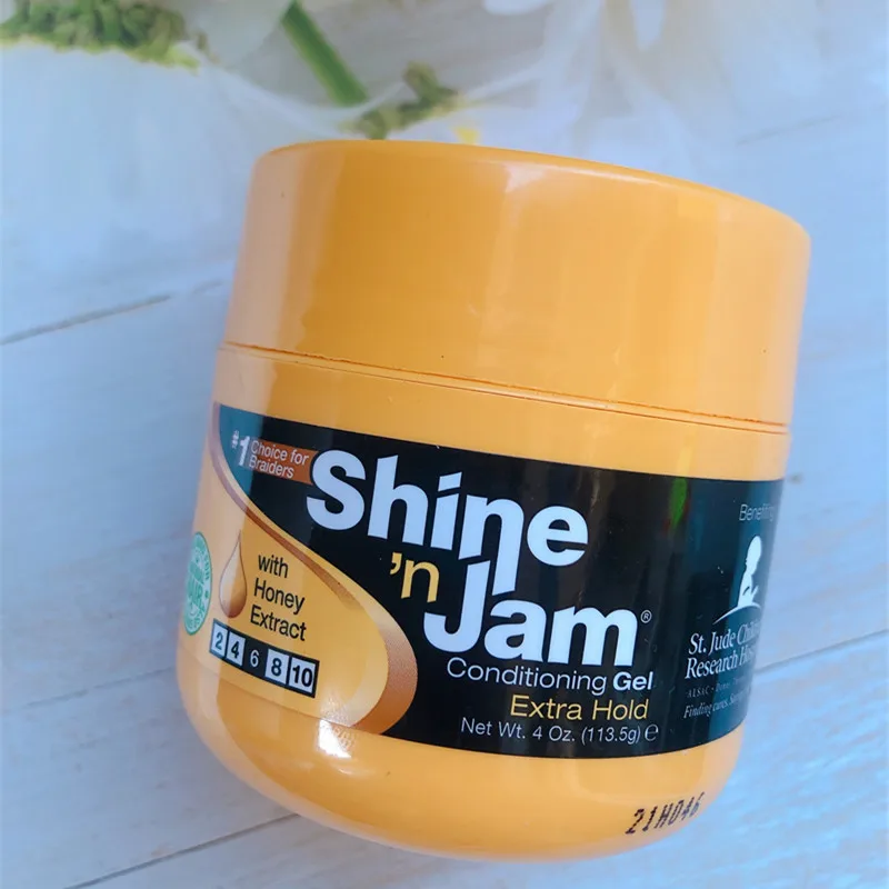 Original Shine N Jam Braiding Lock Conditioning Gel Hold 227g