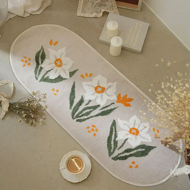 Bubble Kiss Cartoon Soft Long Carpet For Bedroom Bedside Non-Slip Tatami Floor Mat Children's Room Decor Cashmere Area Rugs Type 4
