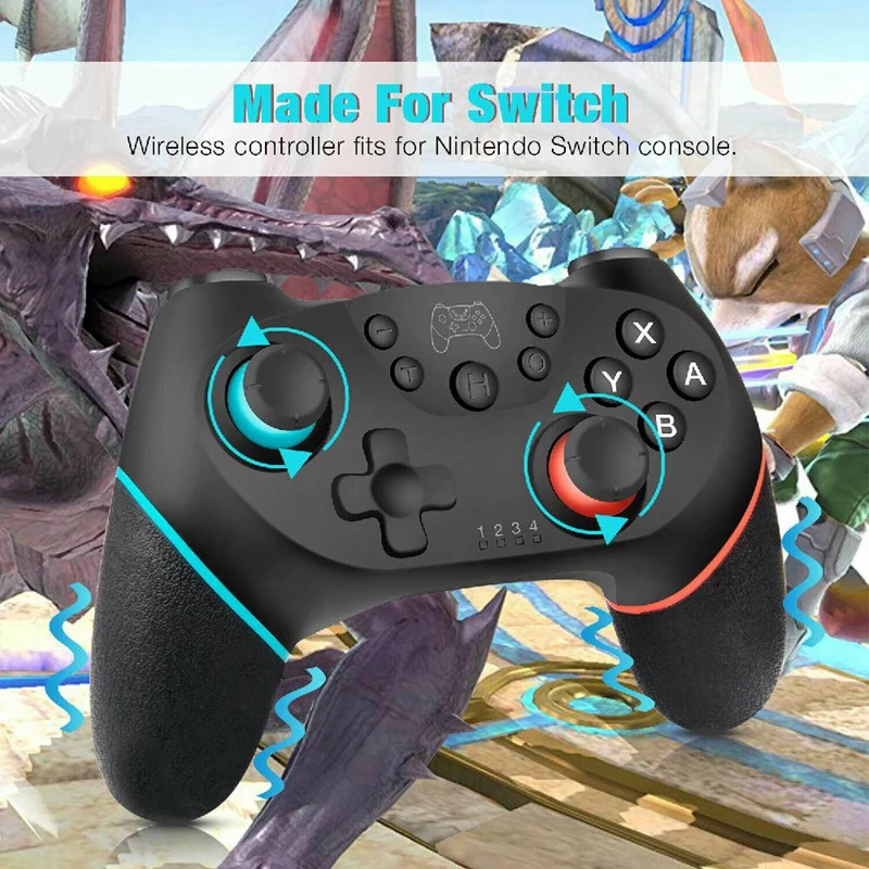 Беспроводной игровой контроллер для джойстика, bluetooth-геймпад ДЛЯ NS Switch, bluetooth-джойстик