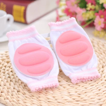 

1 Pair Baby Soft Knee Pads Protector Kids Children Safety Crawling Elbow Cushion Infants Knee PadsToddler Protector Leg Warmers