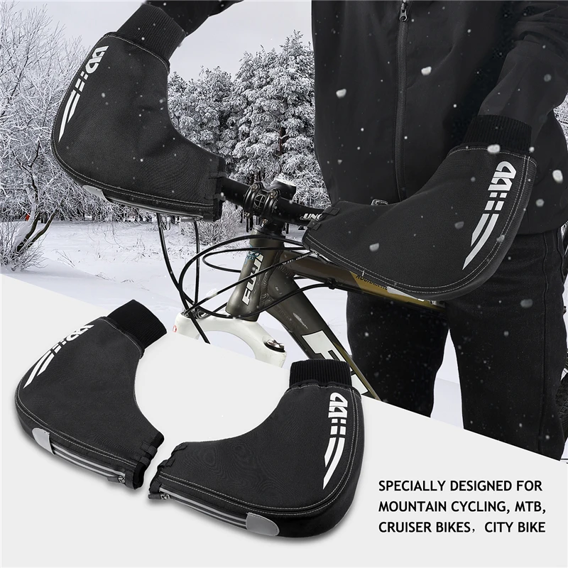 WEST BIKING, зимние перчатки для велоспорта, мужские и женские ветрозащитные рукавицы на руль, MTB, горный велосипед, перчатки для горного велосипеда, перчатки для велоспорта, теплый чехол