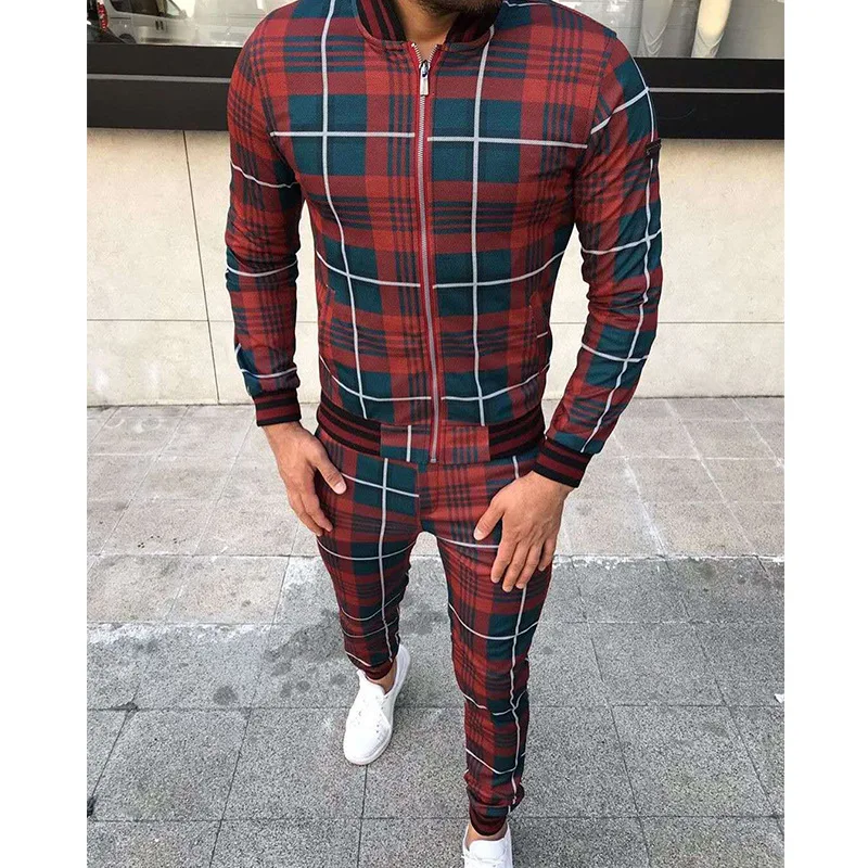 New Men zipper Suit Men's Fashion Tracksuit Sportsuit Men Sweatshirts Sportswear Coat+Pant Gentlemen Tracksuit Set Jackets Sets New Men zipper Suit Men's Fashion Tracksuit Sportsuit Men Sweatshirts Sportswear Coat+Pant Gentlemen Tracksuit Set Jackets Sets