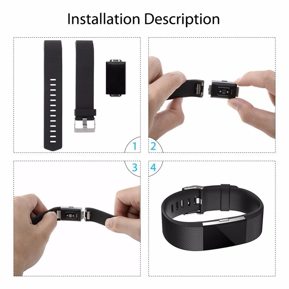 Ремешок для FitBit Charge 2 ремень запасной браслет ремешок для браслета FitBit Charge 2 аксессуары браслет для FitBit Charge 2