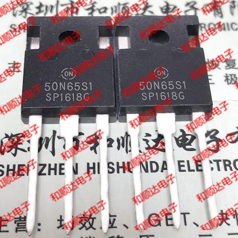 10 шт./лот 50N65S1 NGTB50N65S1 новый запас TO 247 650V 45A|Интегральные схемы| |