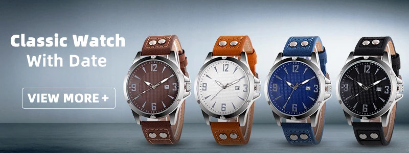 WJ-7126, классический минималистичный стиль, кварцевые наручные часы, мужские простые часы с кожаным ремешком, мужские фирменные часы, деловые часы, reloj hombre