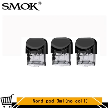 

3pcs/pack Smok Nord pod vape pod 3ml Cartridge replacement Pods vape accessories for Nord nord Pod