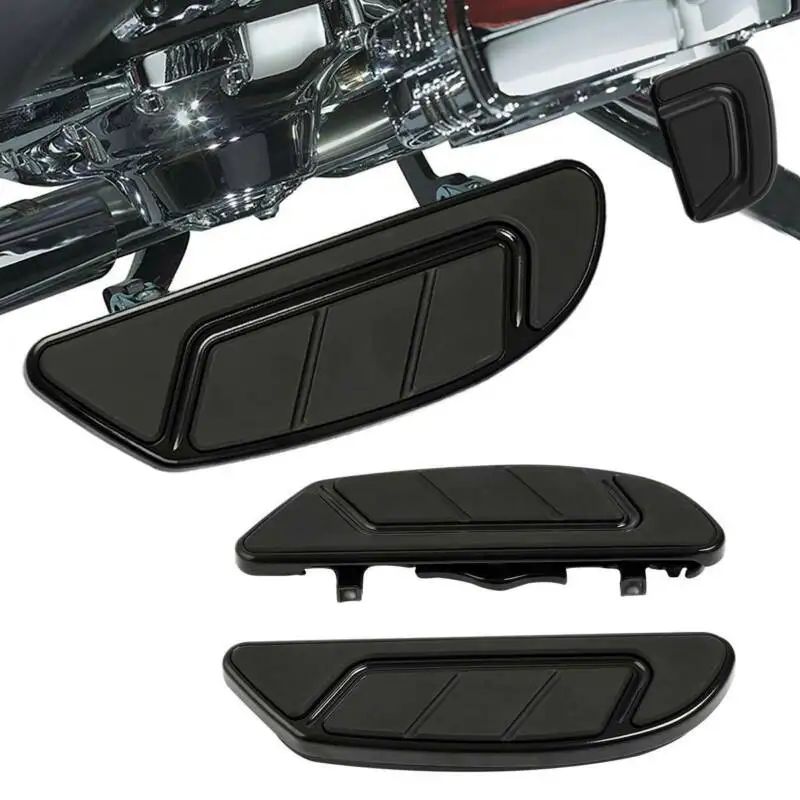 Мотоцикл Передний Воздушный поток Драйвер доска Подножка для Harley Road King Street скользящий Electra Glide Softail CVO Fat Boy