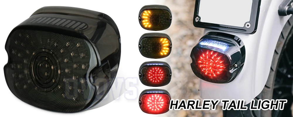 motorcycle harley tail light