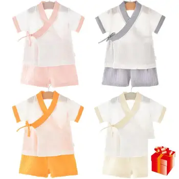 

Baby's Sets Infant Clothes Cotton & Linen Newborn Set Cotton 24 Months Girls Clothes Dion Babyhome NewBorn Baby Boutique Suit