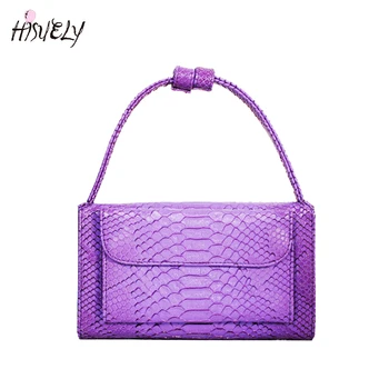 

2020 New Fashion Hot Women Genuine Leather Handbag Serpentine Messenger Bags Luxury Designer Mini Chain Shoulder Bags Clutch Bag