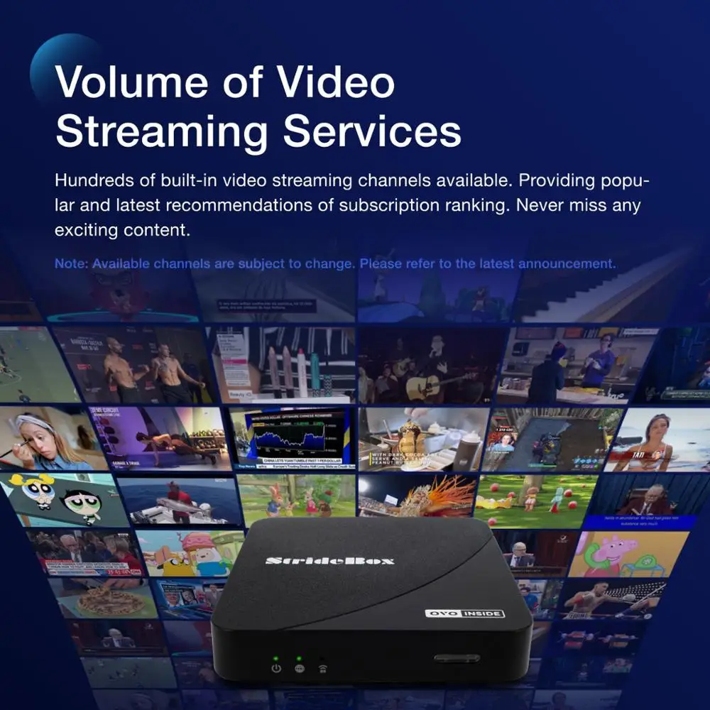 Ai-powered телеприставка потоковое видео устройство 2G+ 16G Bluetooth 4,0 многопользовательский Android tv видео потоковое обслуживание поддержка онлайн-обновление