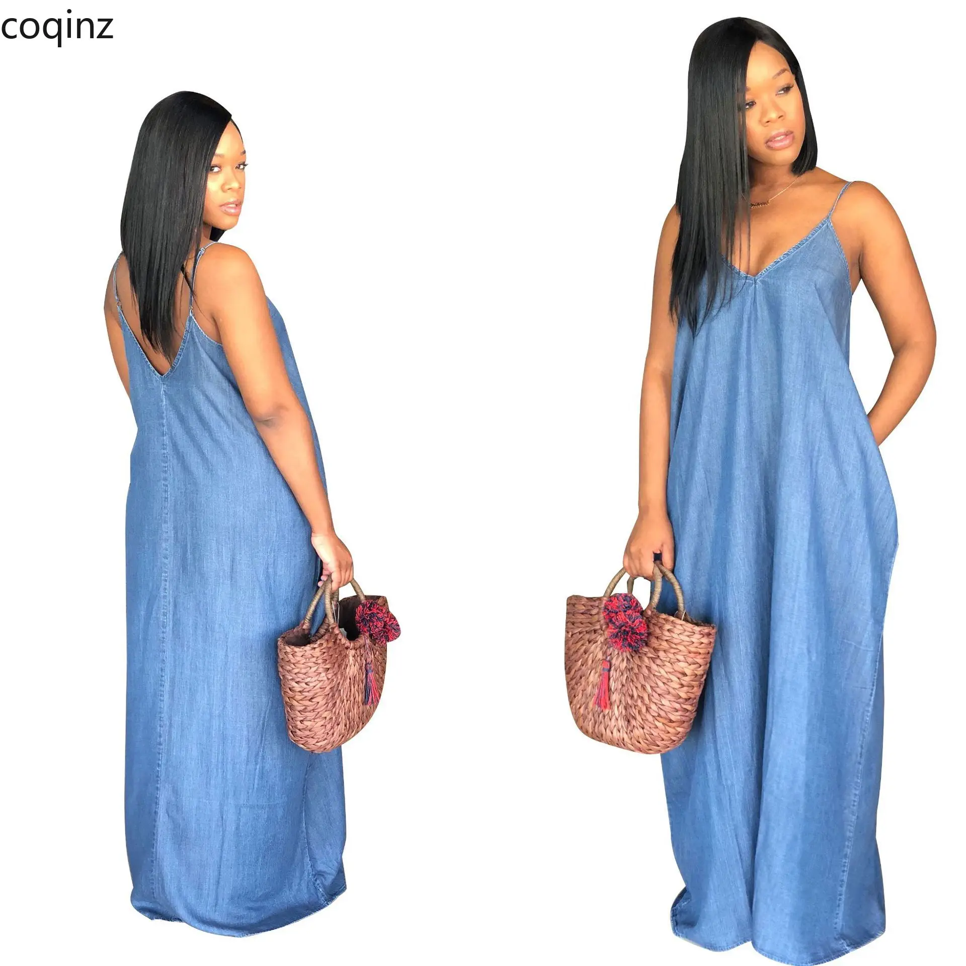 Sexy Denim Dresses Woman Party Night Club Long Dress 2019 Maxi Ladies Summer Vintage Dress Women Vestidos Robe Femme SMR8908 Sexy Denim Dresses Woman Party Night Club Long Dress 2019 Maxi Ladies Summer Vintage Dress Women Vestidos Robe Femme SMR8908
