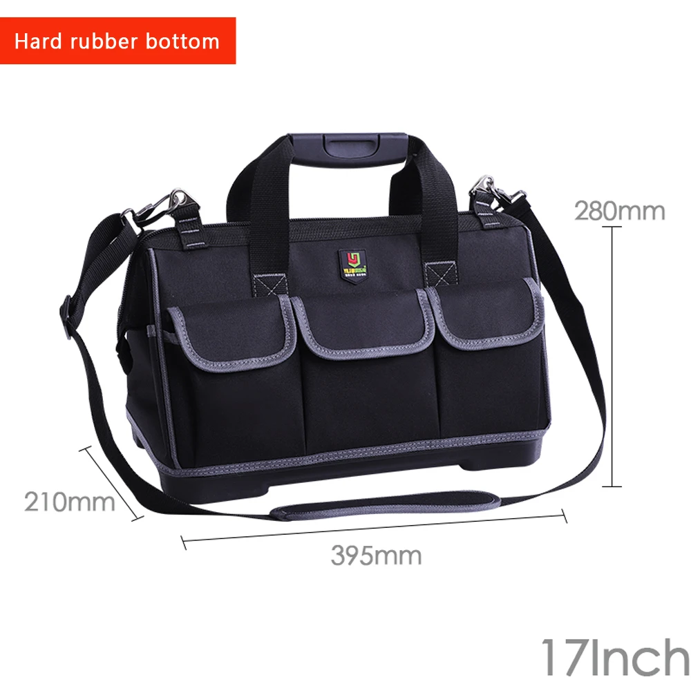 Multi-Function Large Capacity Oxford Cloth Tool Bag Hardware Organizer Crossbody Toolkit Electrician Carpenter Backpack Handbag mechanic tool bag Tool Storage Items